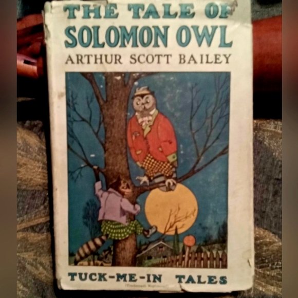 THE TALE OF SOLOMON OWL BY ARTHUR SCOTT BAILEY - Picture 1 of 4